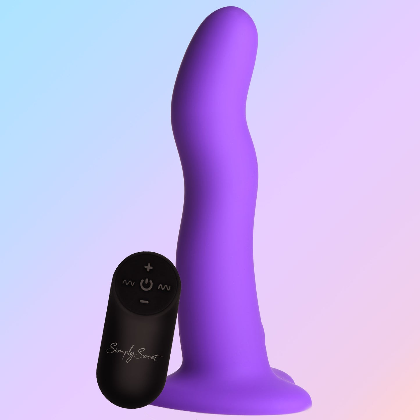 21X Vibrating Wavy Silicone Dildo