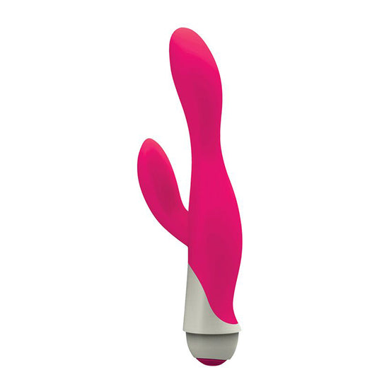 Serena 7 Speed Silicone Rabbit Vibe- Pink