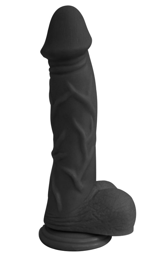 7 Inch Mister Right Dildo - Black