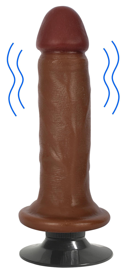 Jock Medium Vibrating Dildo - 6 Inch