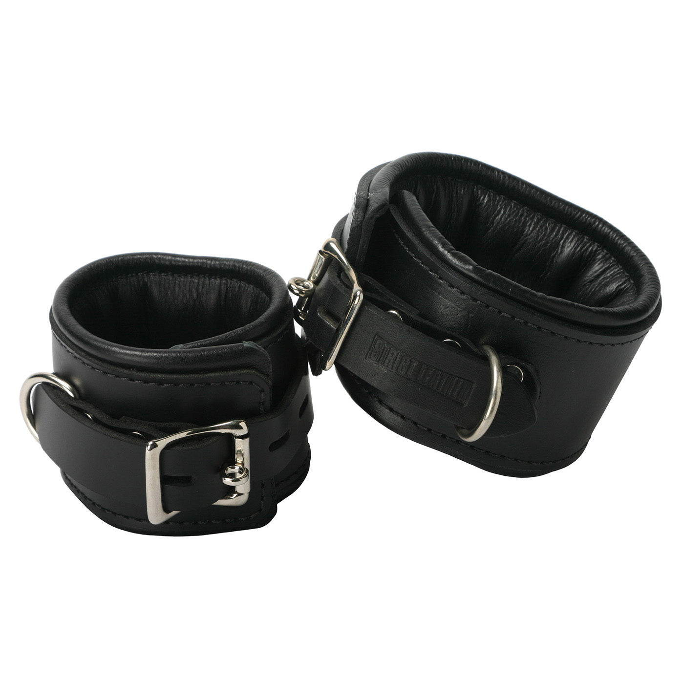 Strict Leather Padded Premium Locking Wrist Restraints